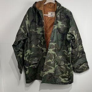 Seaway Men's Quilted Camouflage Jacket. Size XL